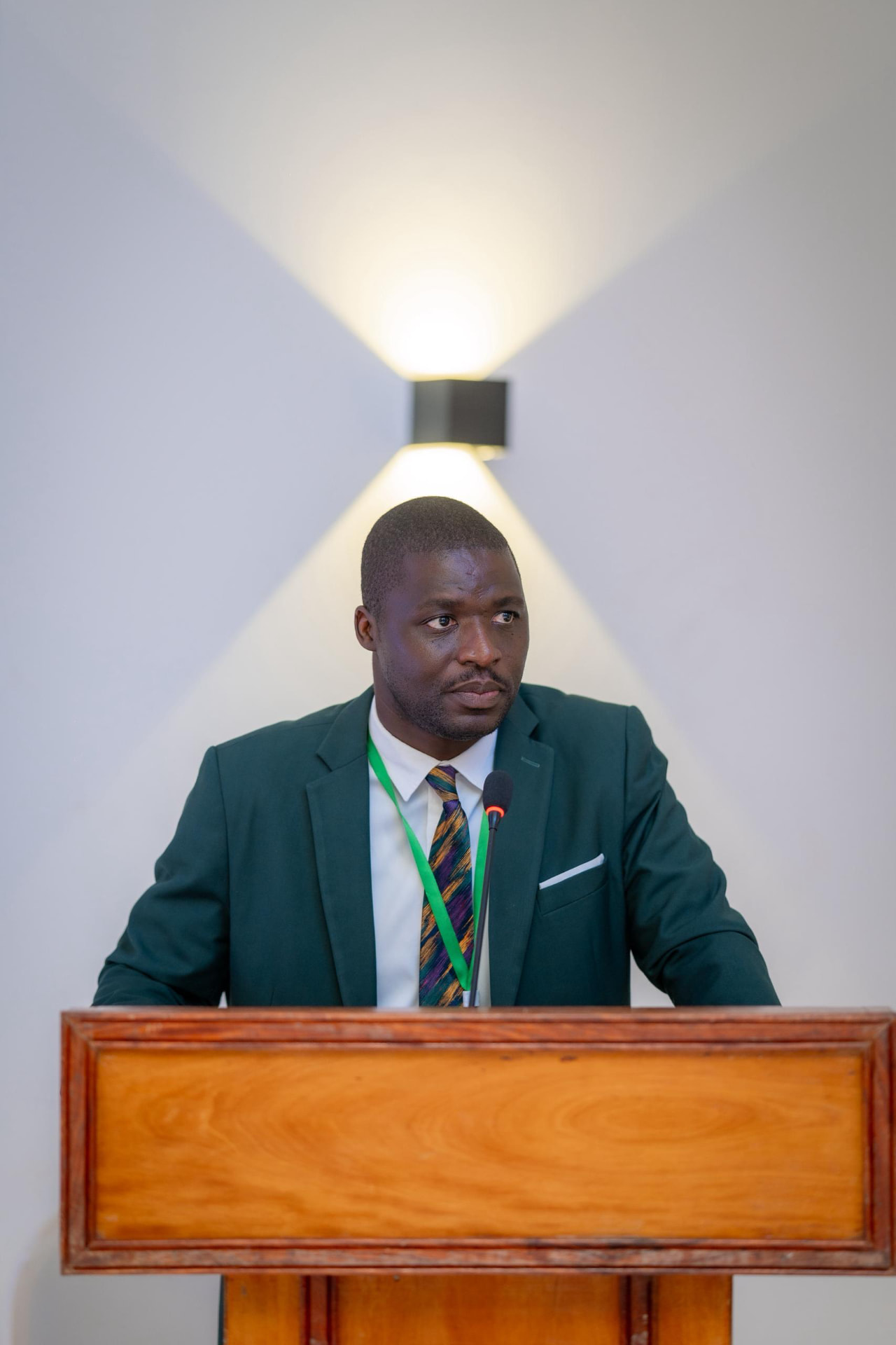 Portrait of Georges Gassita, Environmental-law and public-sector professional